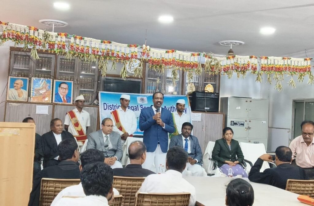 జాతీయ లోక్ అదాలత్ విజయవంతానికి సహకరించాలి: జిల్లా ప్రధాన న్యాయమూర్తి ఎం. నాగరాజు