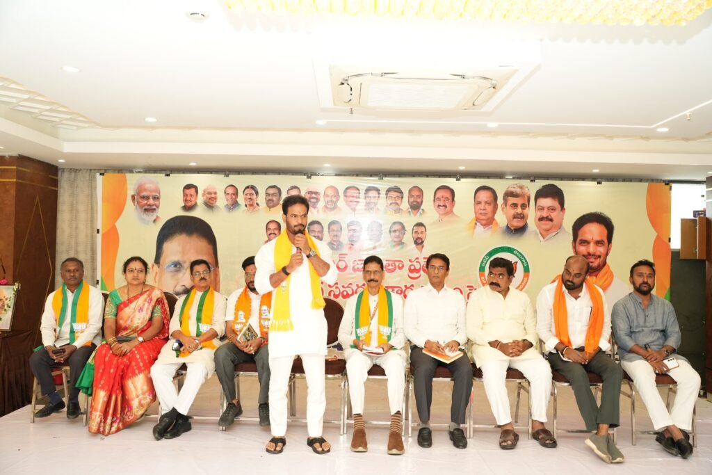 శేరిలింగంపల్లి SIR సమీక్ష సమావేశం: జూలై 31లోగా బీజేపీ సానుభూతిపరుల ఎన్యూమరేషన్ ఫారాలు పూర్తి చేయాలి.